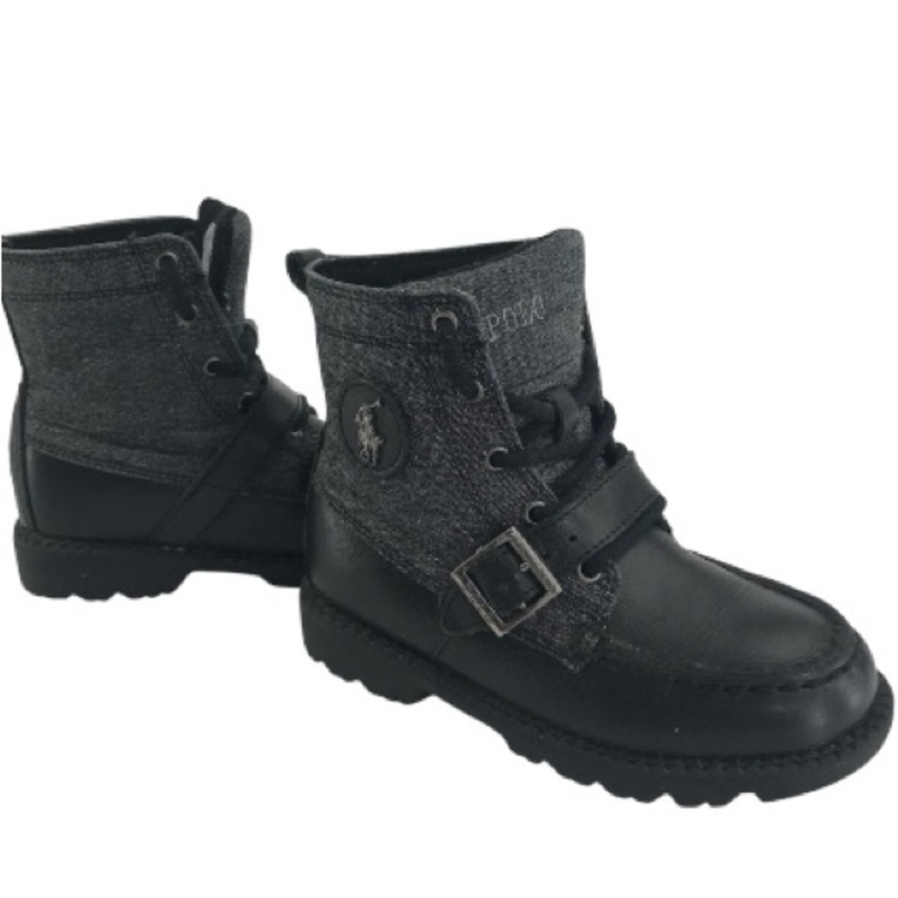 Polo Ralph Lauren Little Boys Ranger Hi II Casual Boots from Finish Line 1 - Picture 11 of 11